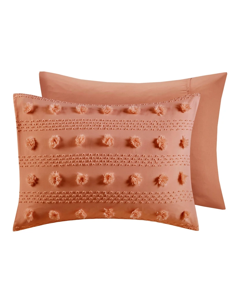 Intelligent Design Lucy Clip Jacquard 3-Piece Comforter Set