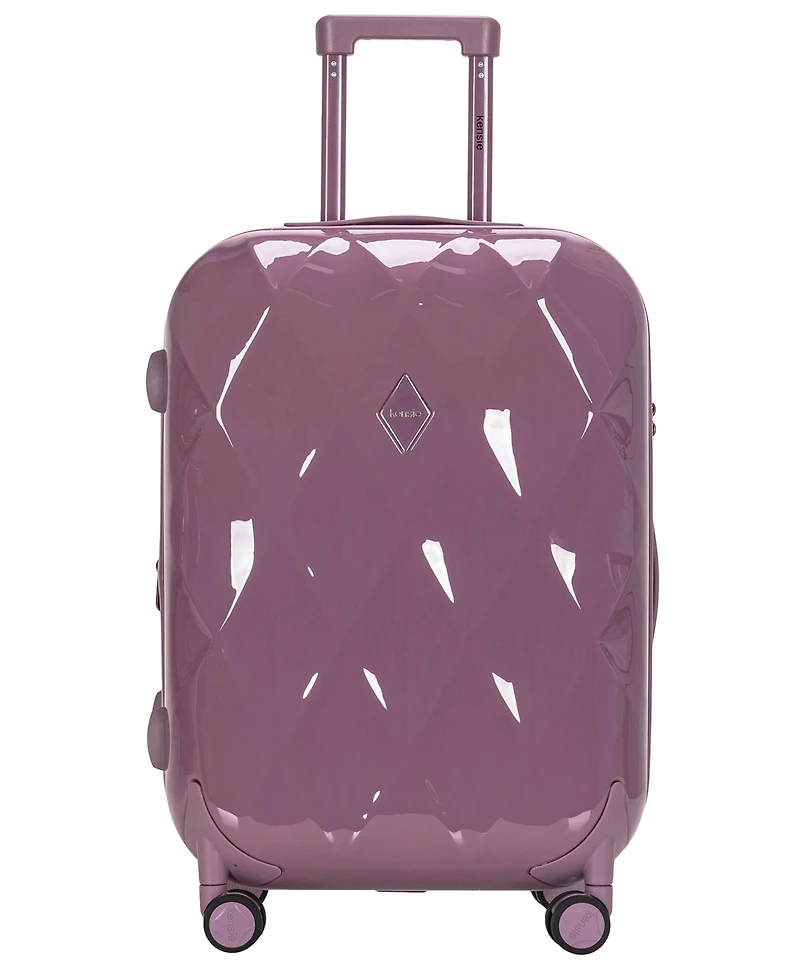 kensie Chic Hardside Luggage Set, 3-Piece