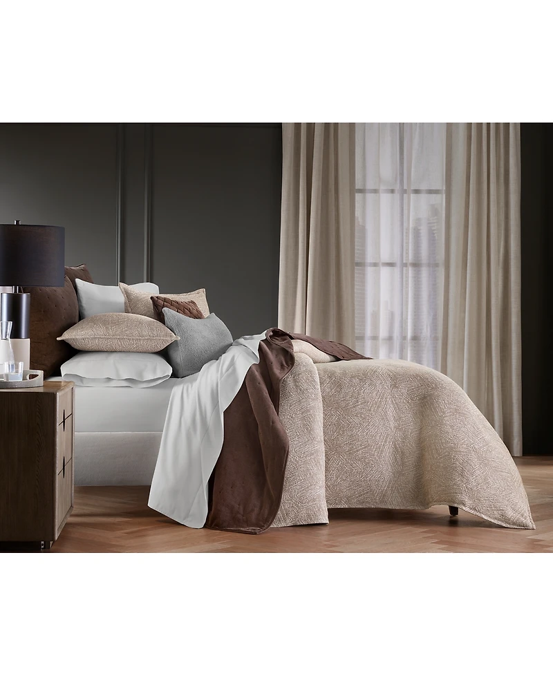 Hotel Collection Woodgrain 3-Pc. Duvet Cover Set, King, Exclusively at Macy's