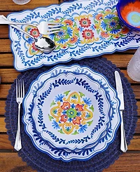 Certified International Flores Set of 4 All Purpose Bowl 8.5" x 2", Service For 4