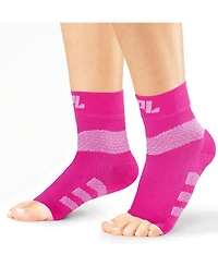 Powerlix Large Orthopedic Feet Brace Women & Men: for Arthritis, Tendinitis - 1 Pair