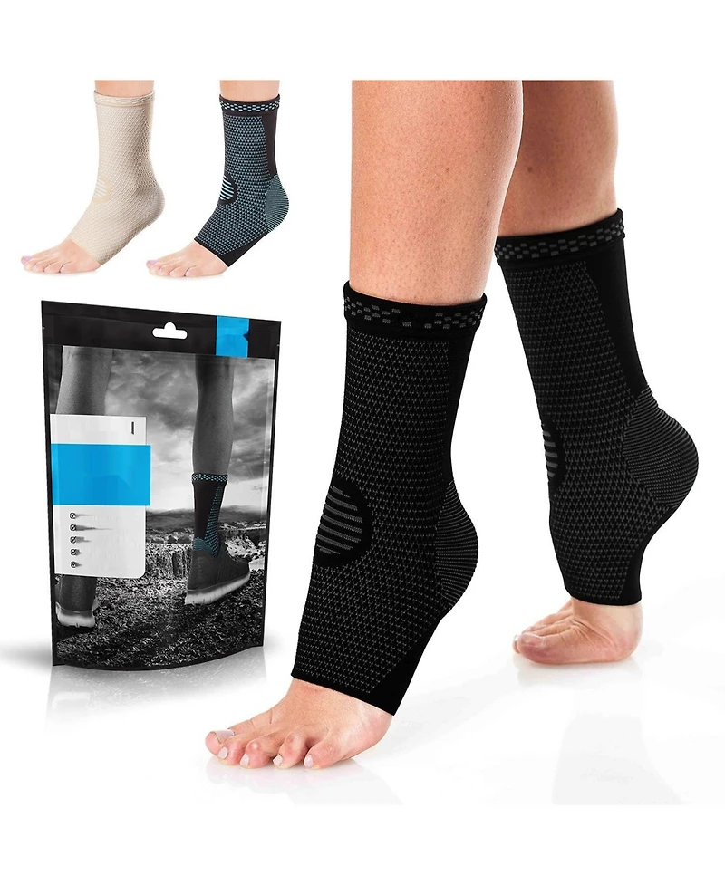 Powerlix Compression Ankle Sleeve: Swelling & Injury Relief