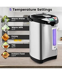 Skonyon 5-liter Electric Lcd Water Boiler and Warmer