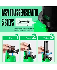 Essential Ginnie Juicer, Compact & Slow, Nutrient Dense