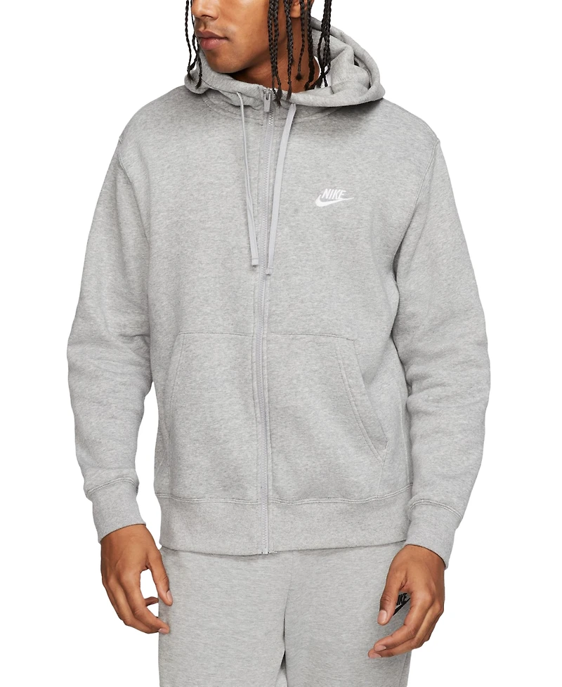 Nike Men's Sportswear Club Fleece Full-Zip Hoodie