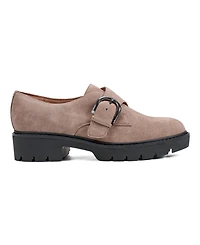Easy Spirit Women's Kasen eFlex Buckle Lug Sole Oxfords