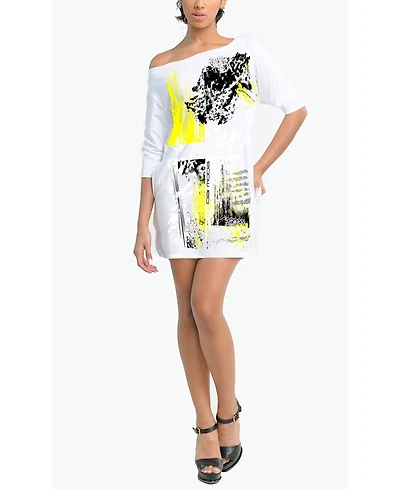 Dai Moda Women's Kimono Maxi Dress