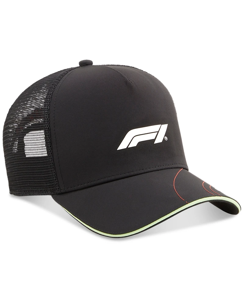 Puma F1 Statement Embroidered Logo Trucker Hat