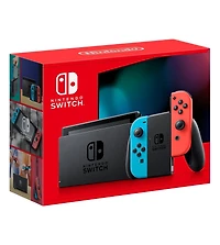 Nintendo Switch Neon Bundle With Accessories and Mario Kart 8 Deluxe Game