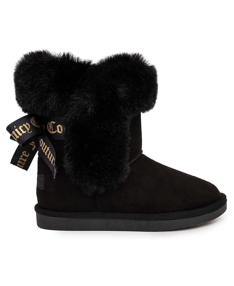 Juicy Couture Little and Big girls King Cold Weather Pull-On Boots