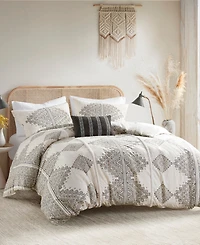 Madison Park Ibiza 4-Pc. Duvet Cover Set, King/California King