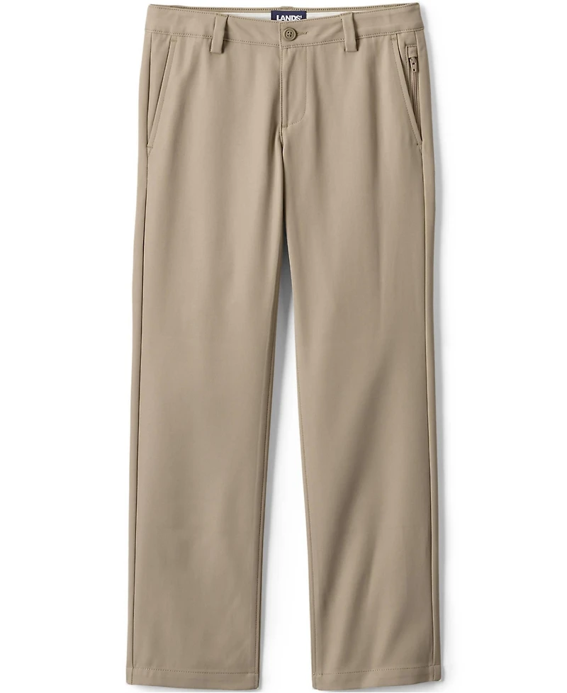 Lands' End Little Girls Active Performance Chino Pants