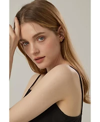 Joey Baby Ciara Heart Stud Earrings
