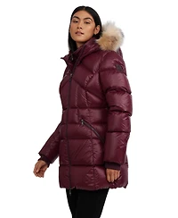 Pajar Women's Ares Fixed Hood Puffer with Fixed Bib