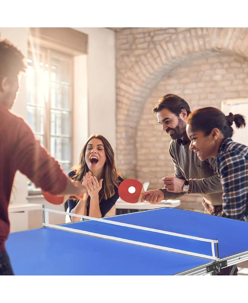 60'' Portable Table Tennis Ping Pong Folding Table