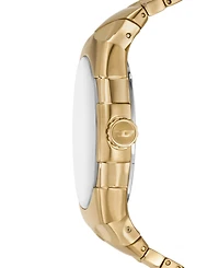 Diesel Men's D-Sruptor Quartz Three-Hand Gold Stainless Steel 42mm