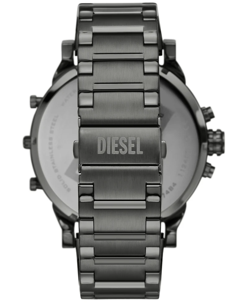 Diesel Men's Mr. Daddy Quartz Chronograph Gunmetal Stainless Steel 57mm