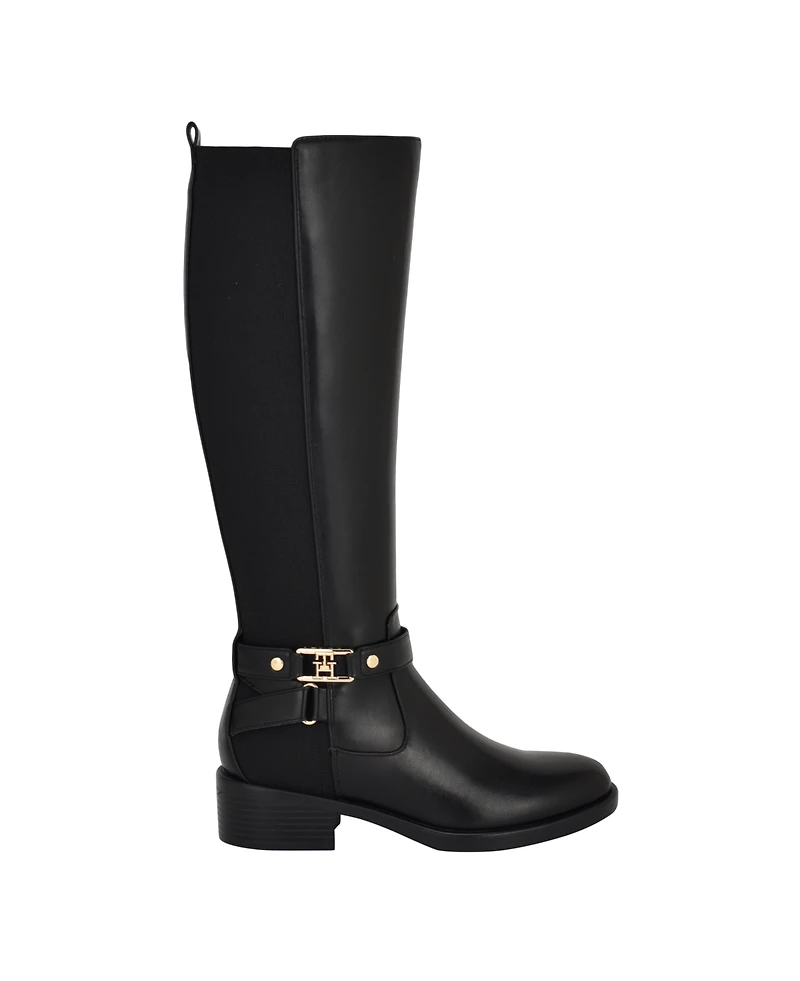 Tommy Hilfiger Women's Iyla High Shaft Riding Boots