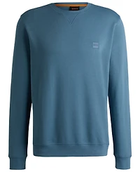 Boss by Hugo Men's Cotton-Terry Regular-Fit Sweatshirt