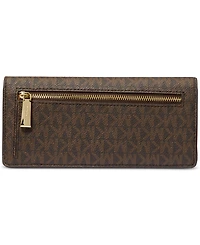 Michael Michael Kors Jet Set Logo Large Flat Wallet