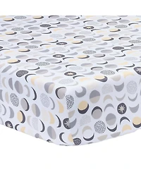 Bedtime Originals Celestial Moon/Stars 2-Pack Fitted Crib/Toddler Sheet Set