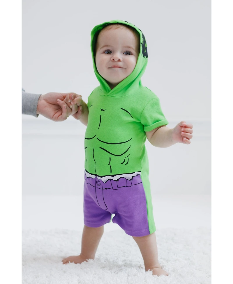 Avengers Baby Boys Cosplay Romper