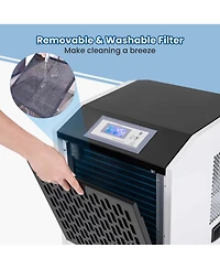 250 Pints Commercial Dehumidifier Industrial Heavy Duty Dehumidifierw/Drain Hose