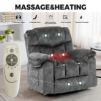Streamdale Massage & Heat Recliner Sofa