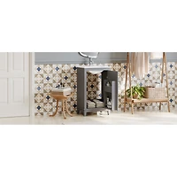 Streamdale 20" Vanity Cabinet with Basin and Soft-Close Door