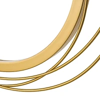 Modern Metal Wall Decor: Mirror Sculptures for Home