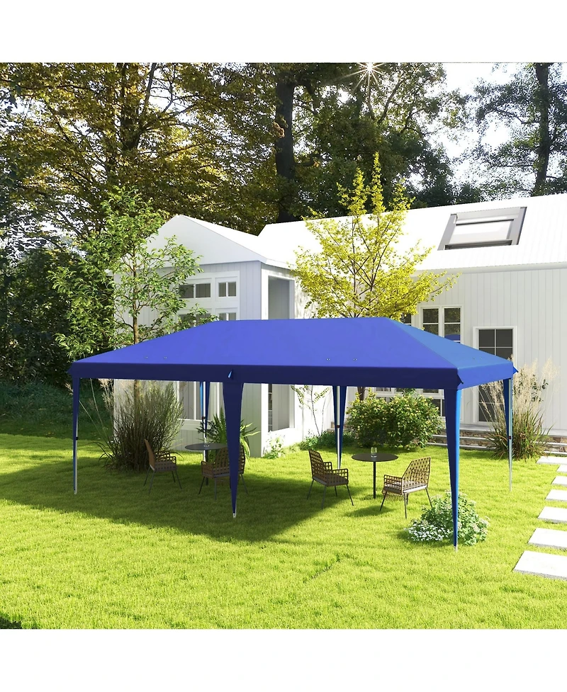 Streamdale Furniture Heavy Duty Pop-Up Canopy Tent (10' x 19.2')