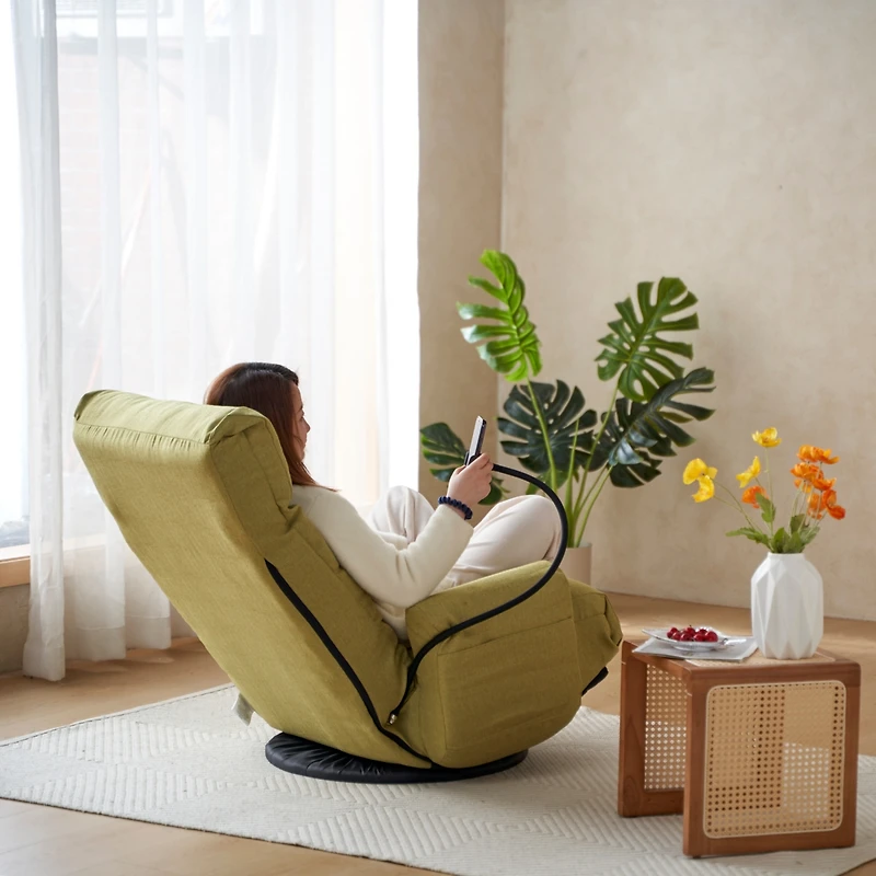 Streamdale Adjustable Headrest and Waist Gaming and Lounge Chair