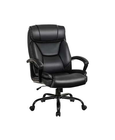Vebreda Massage Executive Office Chair with 6 Vibrating Points-Black