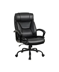 Vebreda Massage Executive Office Chair with 6 Vibrating Points-Black