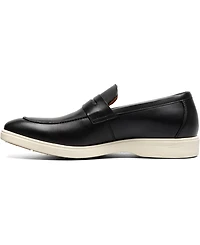 Stacy Adams Men's Spencer Moc Toe Penny Slip On Shoes