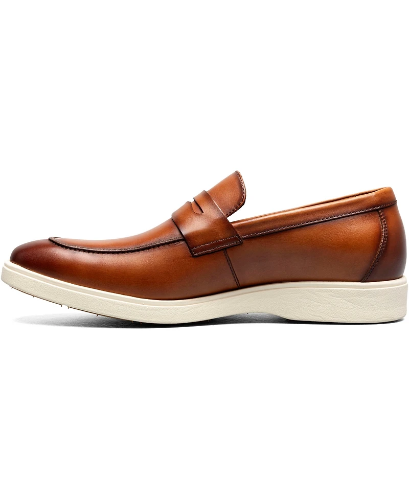 Stacy Adams Men's Spencer Moc Toe Penny Slip On Shoes