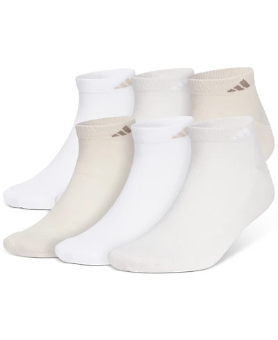 adidas Men's Cushioned Athletic 6-Pack Low Cut Socks