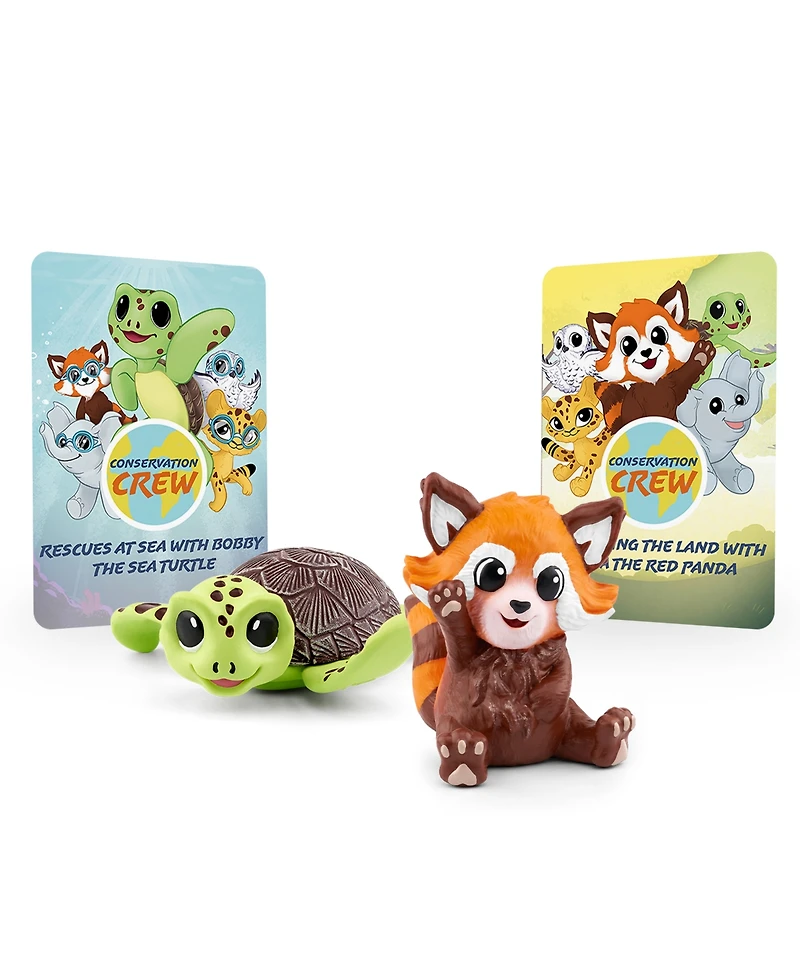 Tonies Sea Turtle Nina the Red Panda Audio Figurine