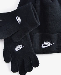 Nike Big Kids 2-Piece Club Beanie and Gloves Set