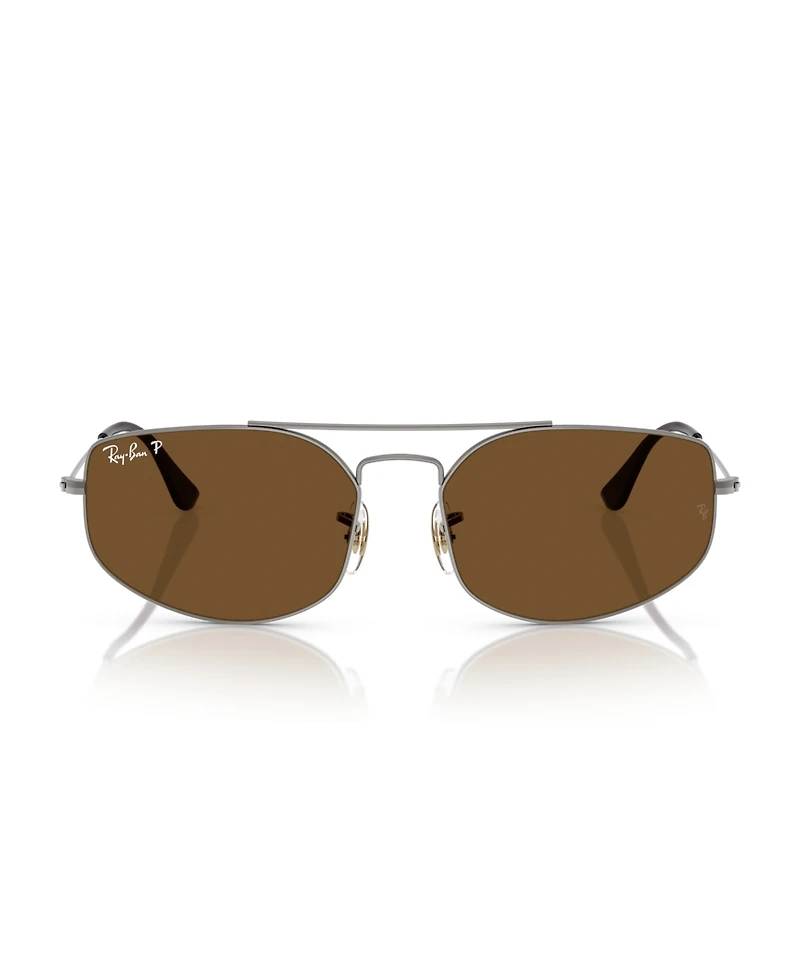 Ray-Ban Unisex Polarized Explorer 5 Sunglasses, RB3845