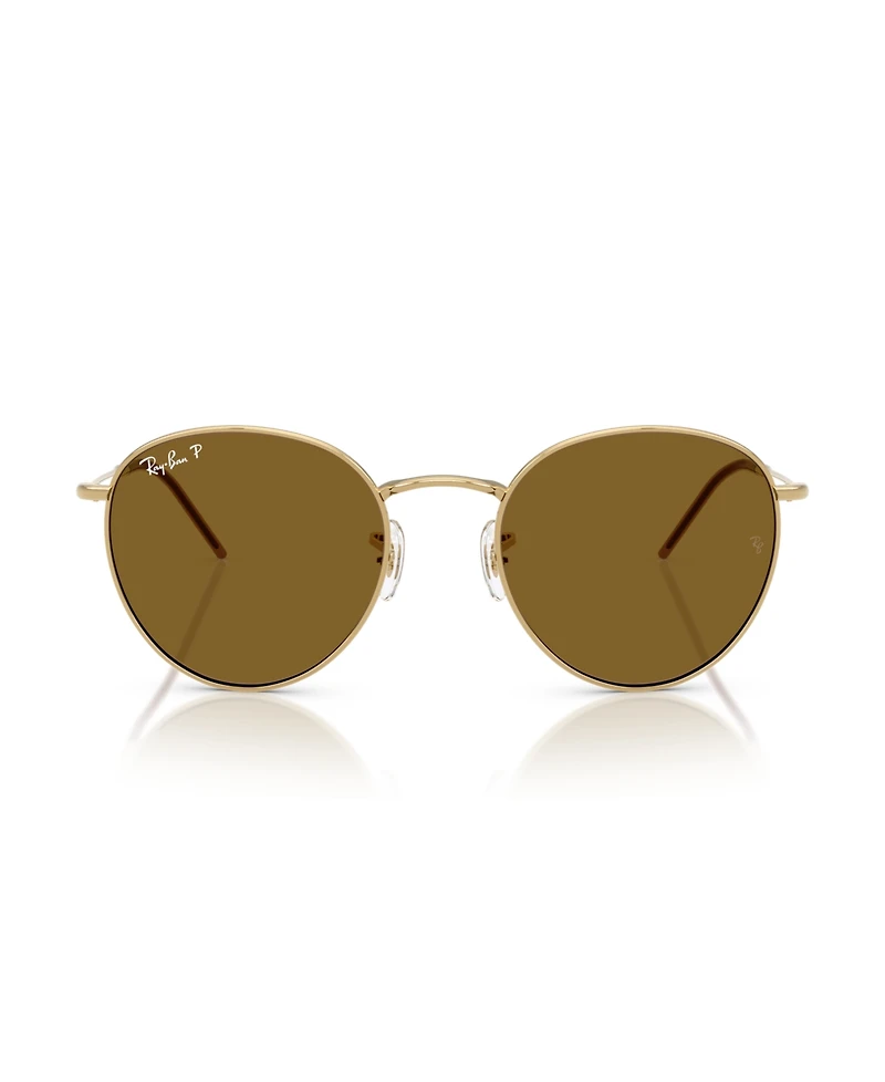 Ray-Ban Unisex Polarized Round Reverse Sunglasses, RBR0103S