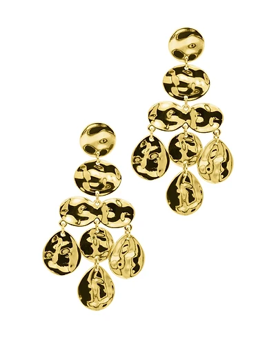 Adornia Gold Cascade Earrings