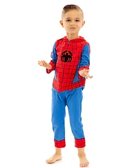 Avengers Baby Boys Spider-Verse Spider-Man Venom Iron Man Zip Up Cosplay Coverall