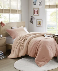 510 Design Miro Soft Washed Color Block 2-Pc. Comforter Set, Twin/Twin Xl
