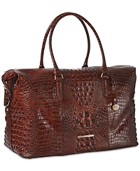 Brahmin Duxbury Leather Travel Weekender