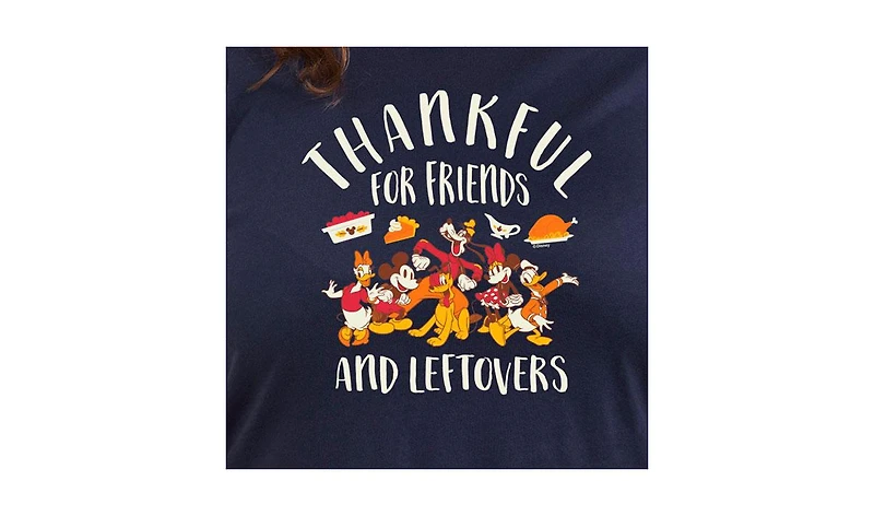 Hybrid Apparel Trendy Plus Size Disney Thankfull Graphic T-shirt