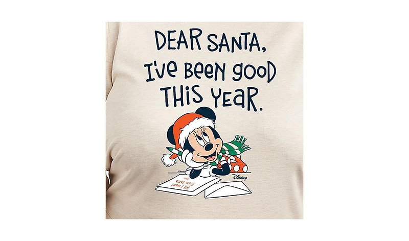 Hybrid Apparel Plus Size Mickey Merry Christmas Graphic T-shirt