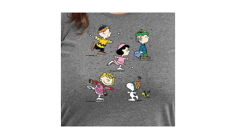 Hybrid Apparel Plus Peanuts Skating Graphic T-shirt