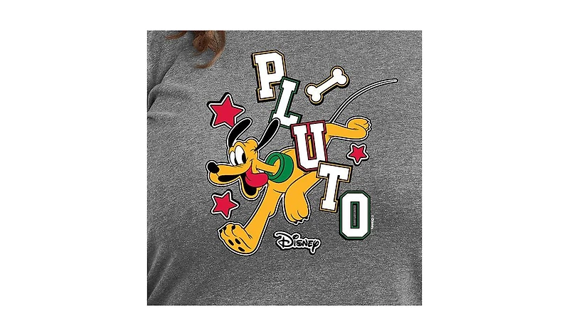 Hybrid Apparel Plus Disney Pluto Graphic T-shirt