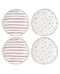Lenox Garnet Bay Dessert Plates, Set of 4